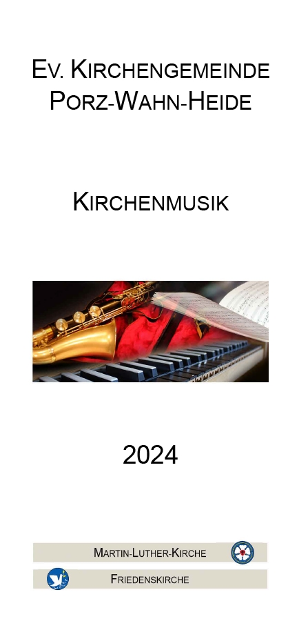 Kirchenmusik Jahresprogramm 2024